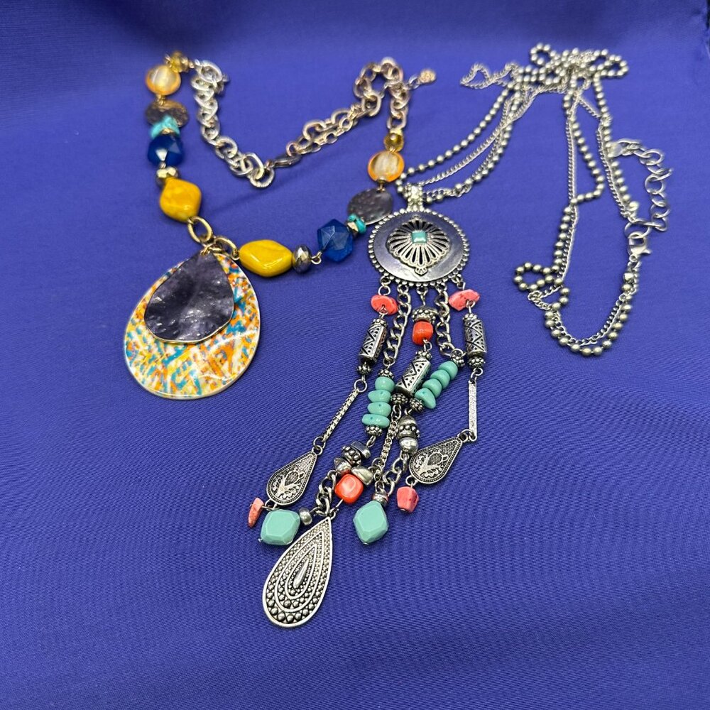 Set:  2 Ruby Rd. Colorful Necklaces - Picture 14 of 15